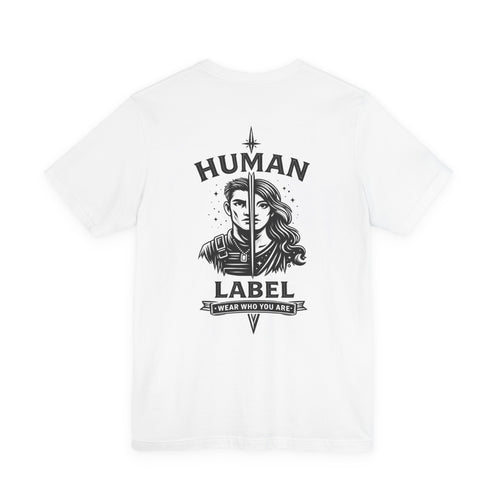 Human Label "OG" Tee – Dual Identity Edition - Premium Cotton Tshirt.