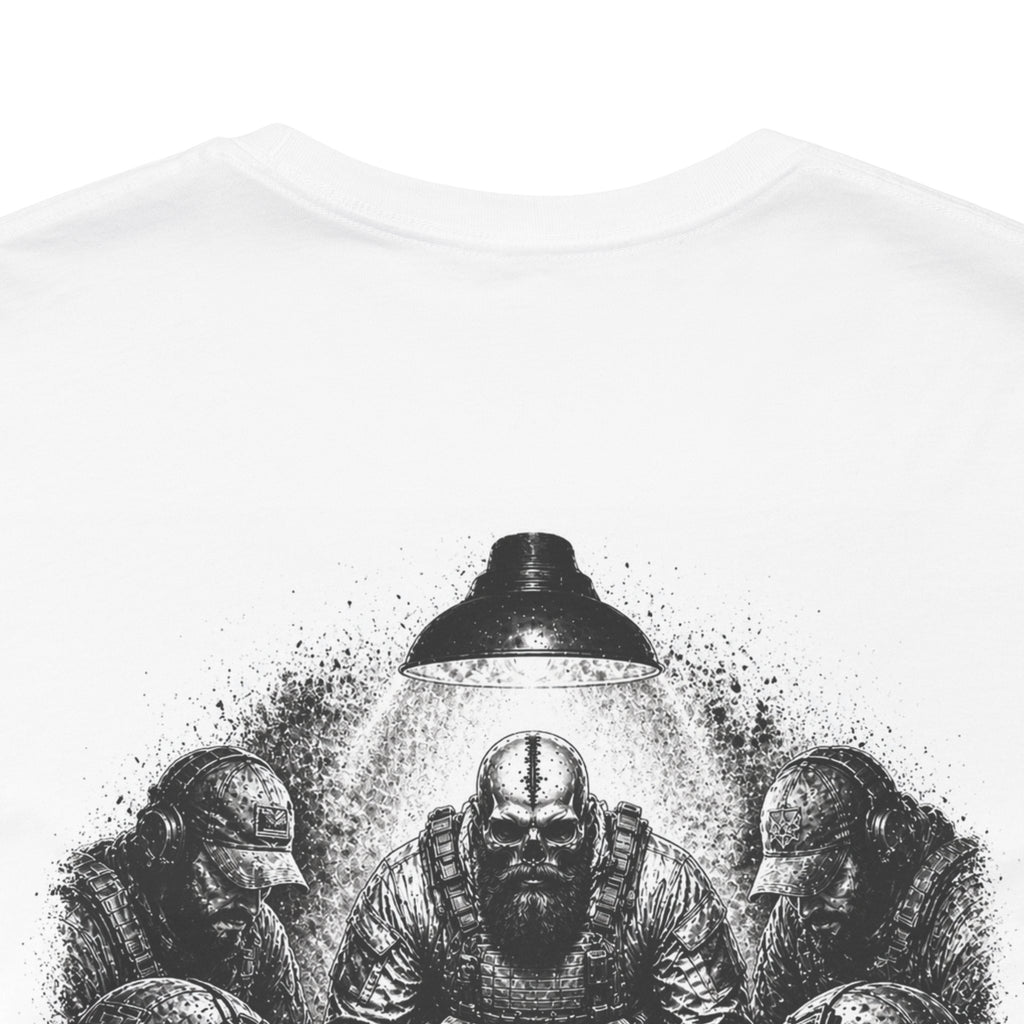 One More Mission Veteran Graphic T-Shirt Military Skull Tactical Tee Army Veteran Gift Human Label