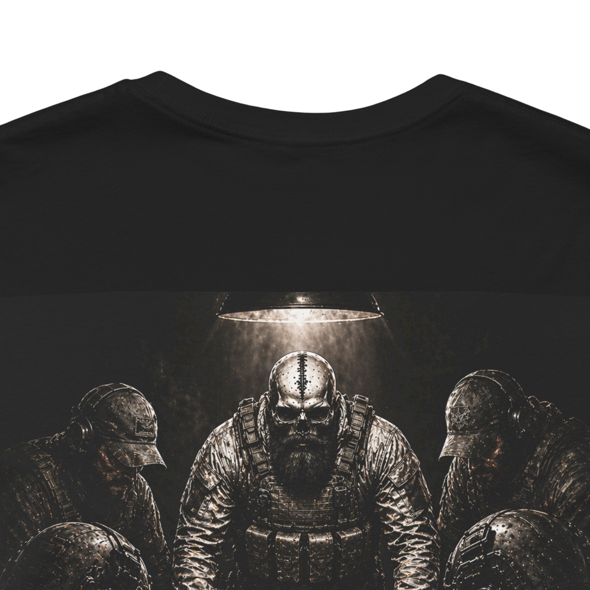 One More Mission Veteran Graphic T-Shirt Military Skull Tactical Tee Army Veteran Gift Human Label
