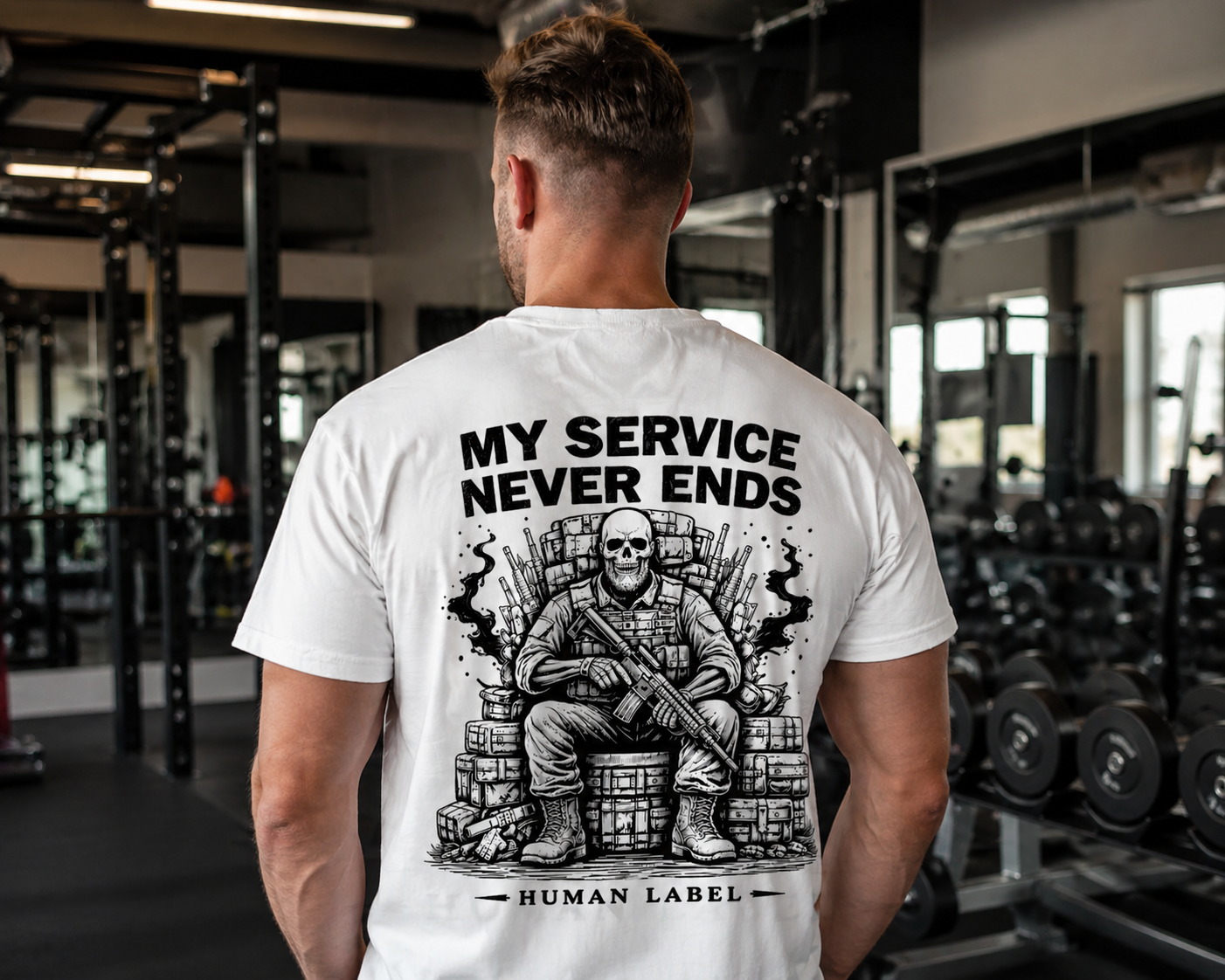 “Service Never Ends” Tee